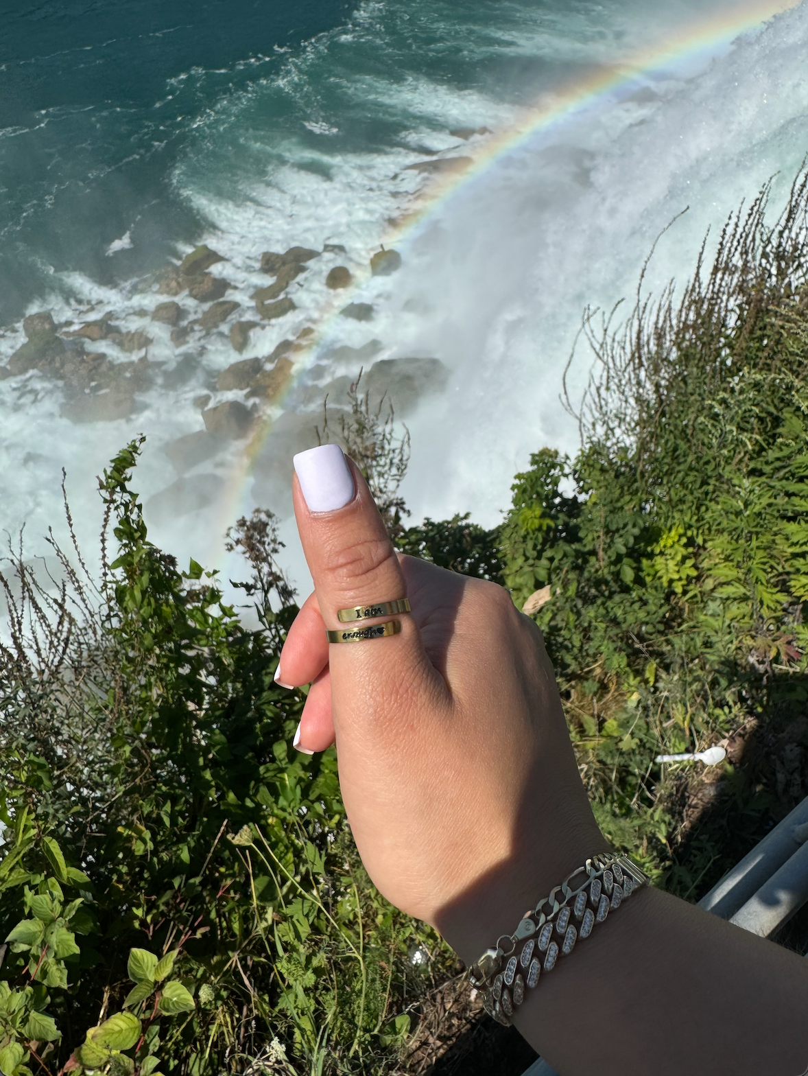 I Am Enough Ring