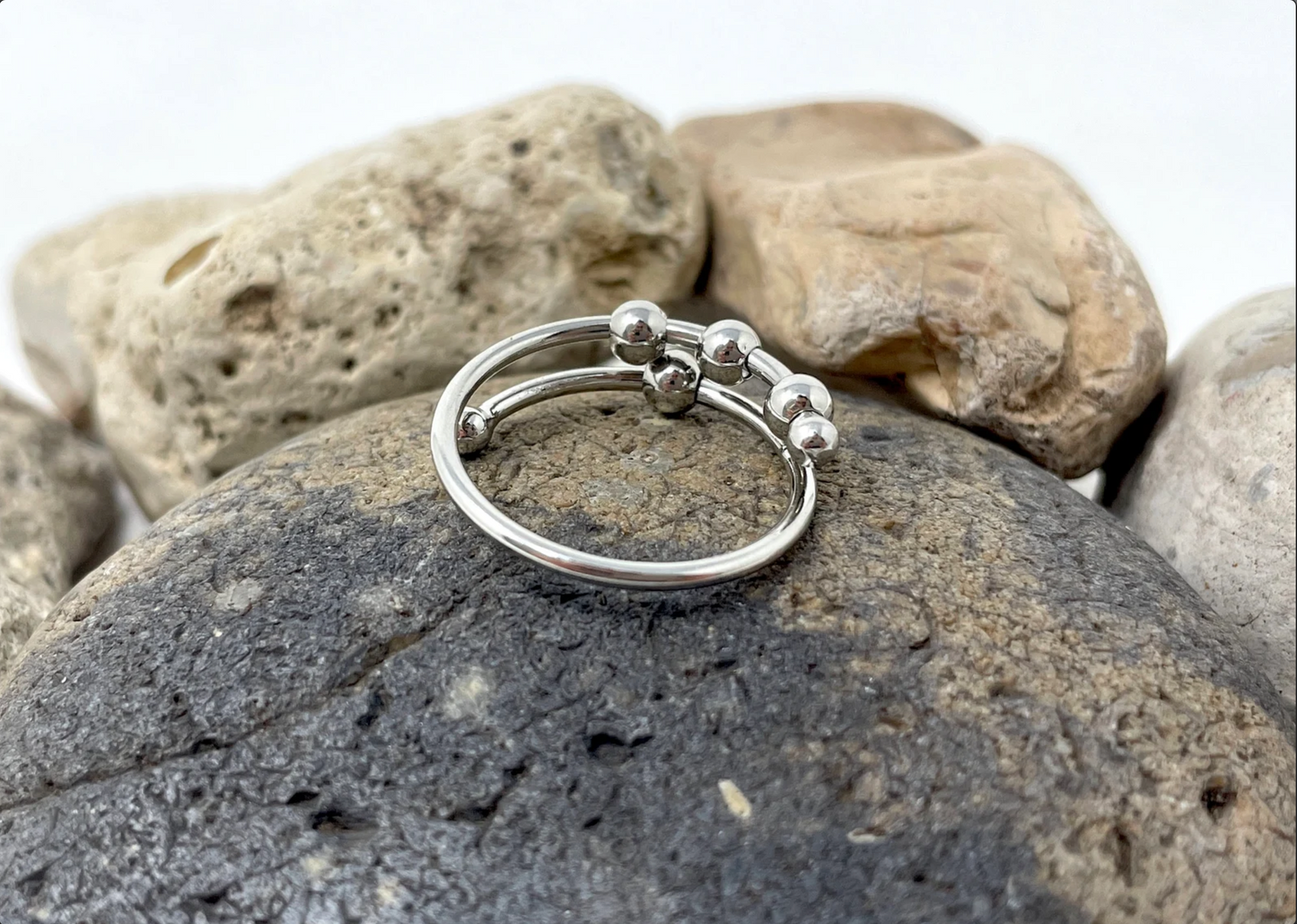 Fidget Beads Ring