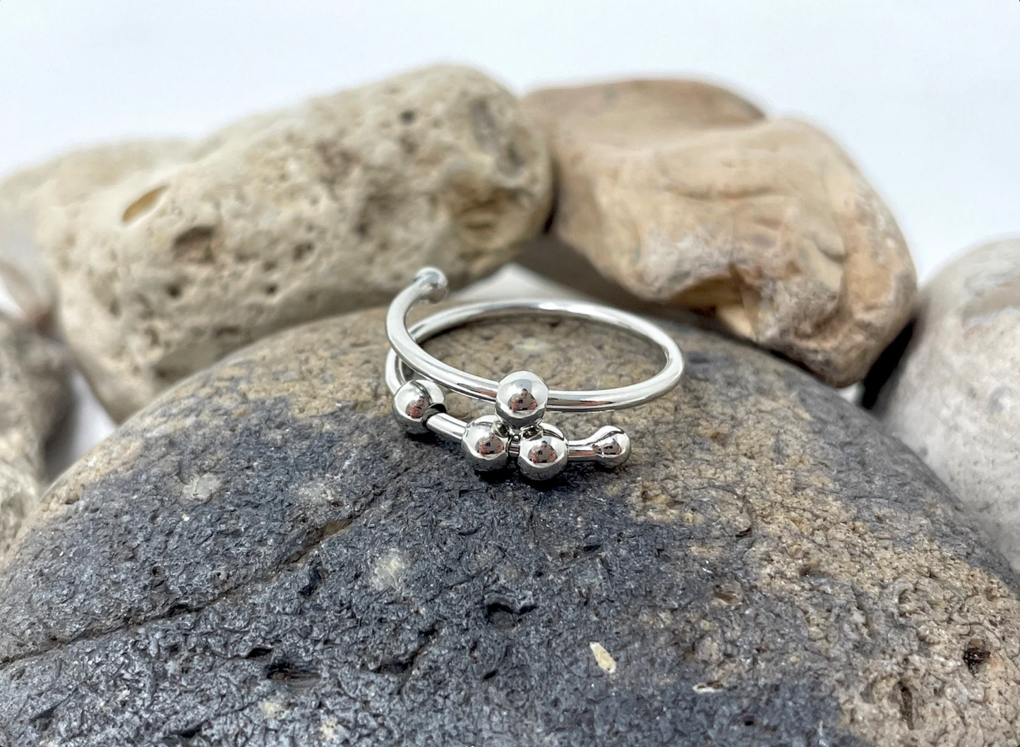 Fidget Beads Ring