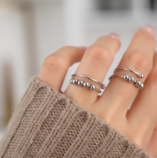 Fidget Beads Ring