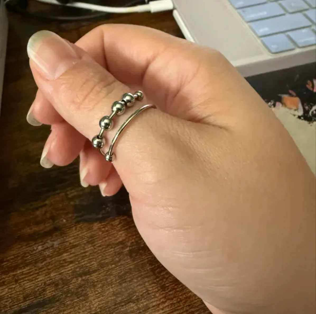 Fidget Beads Ring
