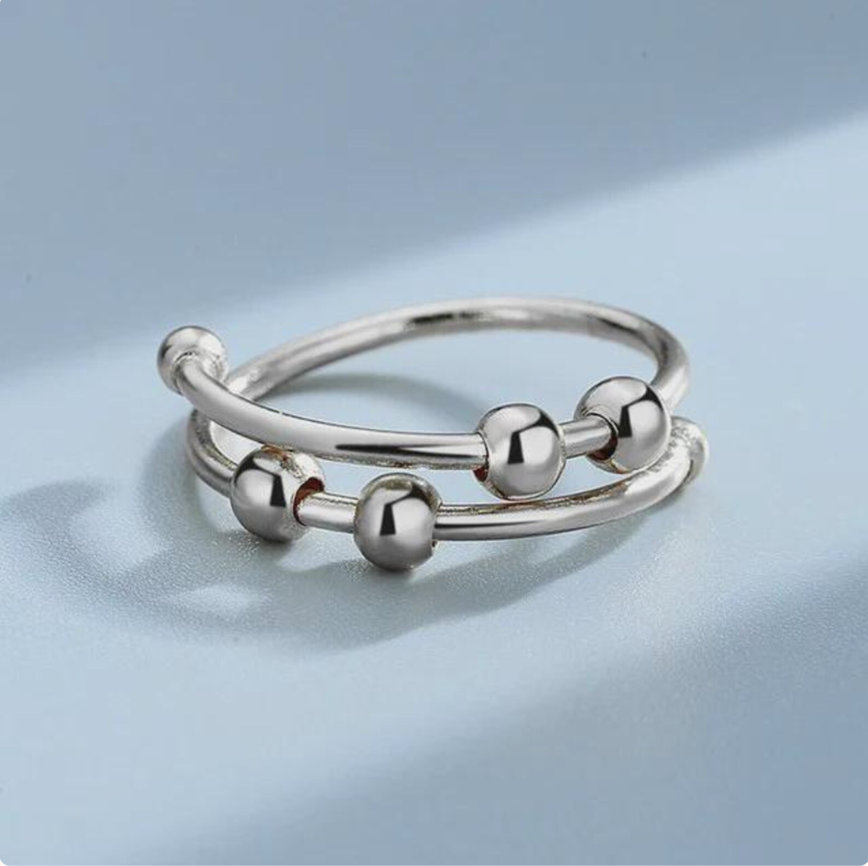 Fidget Beads Ring
