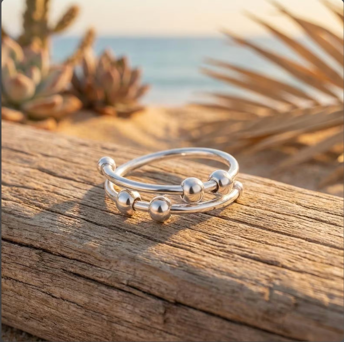Fidget Beads Ring